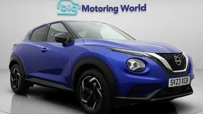 Used Nissan Juke N-Connecta 114 HP (83 kW) 2023 Blue SUV
