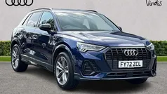 Blue Used 2022 Audi Q3 Black Edition SUV | £30,400 (Fair price)
