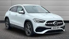 White Used 2021 Mercedes GLA200 AMG line SUV | £24,350 (Fair price)