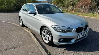 Used BMW 118 136 HP (100 kW) 2018 Silver Hatchback