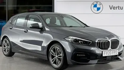 Used BMW 118 Sport Line 140 HP (102 kW) 2020 Grey Hatchback