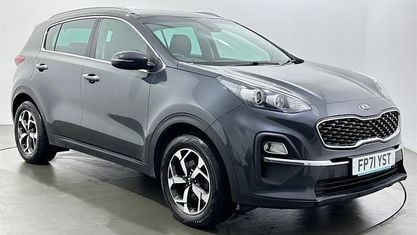 Usado Kia Sportage 136 CV (100 kW) 2021 Gris SUV