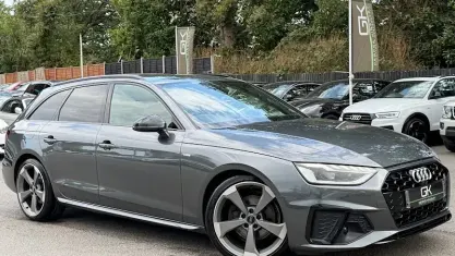 Used Audi A4 Black Edition 163 HP (119 kW) 2020 Grey Estate