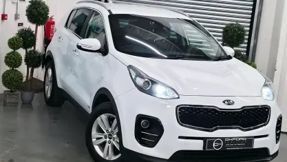Used Kia Sportage 136 HP (100 kW) 2016 White SUV