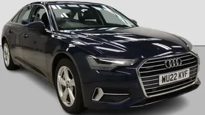 Used Audi A6 Sport 299 HP (219 kW) 2022 Blue Sedan