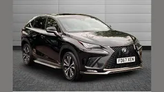 Graphite black Used 2017 Lexus NX300h Sport Line SUV | £20,250 (Fair price)