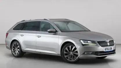 Used Skoda Superb SE L Executive 150 HP (110 kW) 2016 Beige Estate
