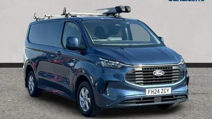 Used Ford Transit Custom Limited 136 HP (100 kW) 2024 Blue metallic Van