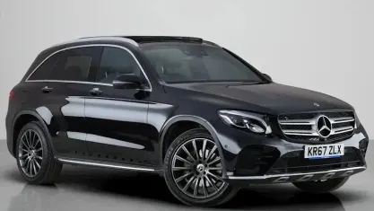 Used Mercedes GLC250 AMG Line Premium 204 HP (150 kW) 2017 Black SUV