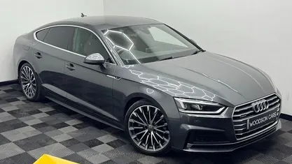 Grey Used 2017 Audi A5 Sportback S-Line Hatchback | £15,500 (Fair price)