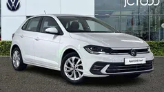 White Used 2021 VW Polo Style Hatchback | £16,689 (Fair price)