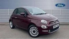 Red Used 2018 Fiat 500 Lounge Hatchback | £7,257 (Fair price)