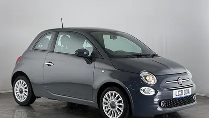 Grey Used 2021 Fiat 500 Lounge Hatchback | £9,400 (Fair price)