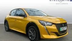 Yellow Used 2021 Peugeot e-208 Allure Hatchback | £13,295 (Fair price)