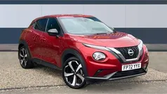 Red Used 2022 Nissan Juke Tekna SUV | £15,680 (Fair price)
