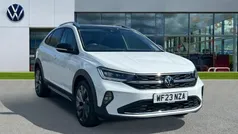 Pure white flat black Used 2023 VW Taigo Style SUV | £20,155 (Fair price)