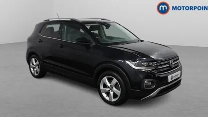 Used VW T-Cross SEL 110 HP (80 kW) 2021 Black SUV