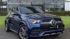 Blue Used 2019 Mercedes GLE300 AMG Line Premium SUV | £34,000 (Fair price)