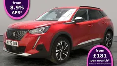 Red Used 2022 Peugeot 2008 Allure Premium SUV | £13,593 (Good price)