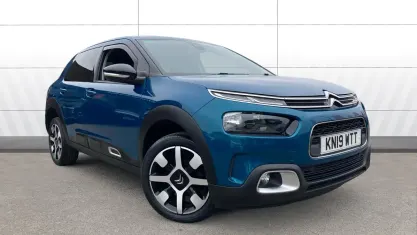 Used Citroën C4 Cactus Flair 102 HP (75 kW) 2019 Blue Hatchback
