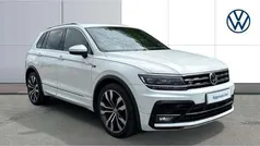 White Used 2019 VW Tiguan R-line SUV | £27,557 (Fair price)