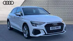 White Used 2021 Audi A3 e-tron S-Line Hatchback | £16,314 (Fair price)