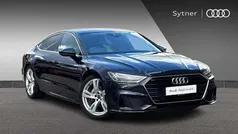 Blue Used 2019 Audi A7 S-Line Hatchback | £25,500 (Fair price)