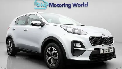 Used Kia Sportage 136 HP (100 kW) 2021 Silver SUV