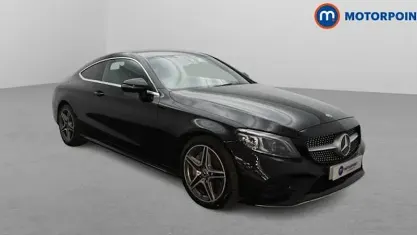 Used Mercedes C300 AMG Line Premium 258 HP (189 kW) 2019 Black Coupe