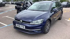 Blue Used 2019 VW Golf VII SE Estate | £11,100 (Good price)