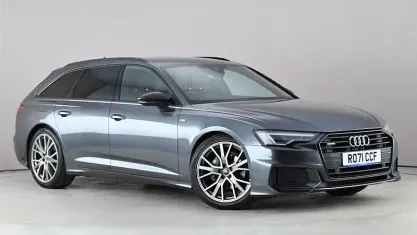 Begagnad Audi A6 Black Edition 204 HK (150 kW) 2021 Grå Kombi