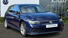 Blue Used 2021 VW Golf VIII R-line Hatchback | £19,532 (Fair price)