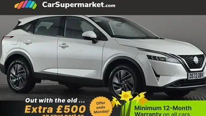 Used Nissan Qashqai Acenta Premium 140 HP (102 kW) 2022 White SUV