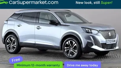 Begagnad Peugeot 2008 Allure+ 101 HK (74 kW) 2023 Grå SUV