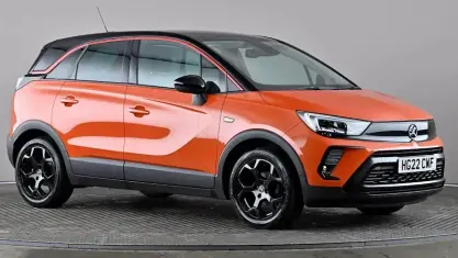 Used Vauxhall Crossland GS Line 83 HP (61 kW) 2022 Orange SUV
