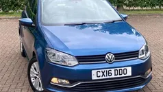 Blue Used 2016 VW Polo SE Hatchback | £7,995 (Fair price)