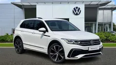 White Used 2021 VW Tiguan R-line SUV | £25,491 (Fair price)