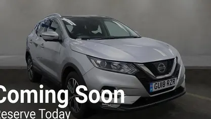 Used Nissan Qashqai N-Connecta 116 HP (85 kW) 2018 Silver SUV