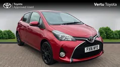 Red Used 2016 Toyota Yaris Design Hatchback | £7,800 (Fair price)