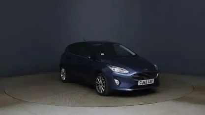 Used Ford Fiesta Titanium 101 HP (74 kW) 2019 Blue Hatchback