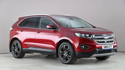 Used Ford Edge Titanium 211 HP (155 kW) 2016 Red SUV