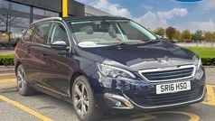 Blue Used 2016 Peugeot 308 Allure Estate | £8,495 (Fair price)