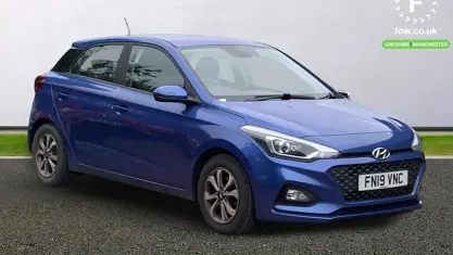 Używany Hyundai i20 SE 101 KM (74 kW) 2019 Niebieski Hatchback
