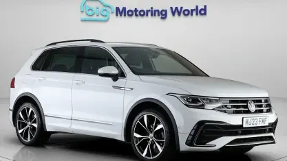 Używany VW Tiguan R-line 150 KM (110 kW) 2023 Biały SUV