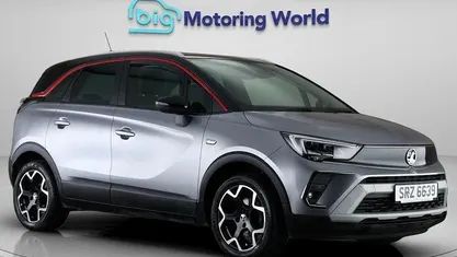 Used Vauxhall Crossland SRi 110 HP (80 kW) 2021 Grey SUV