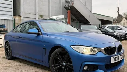 Used BMW 420 M Sport 184 HP (135 kW) 2014 Blue Coupe
