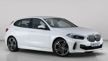Used BMW 118 M Sport 136 HP (100 kW) 2022 White Hatchback