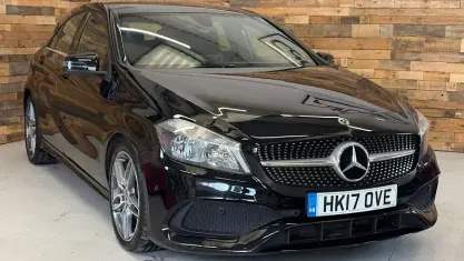 Używany Mercedes A160 Executive 102 KM (75 kW) 2017 Czarny Hatchback