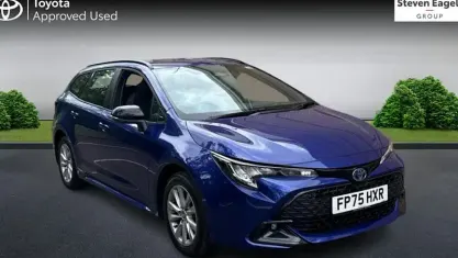 Used Toyota Corolla 178 HP (130 kW) 2025 Blue Estate