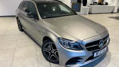 Silver Used 2021 Mercedes C300e AMG line Estate | £21,999 (Good price)